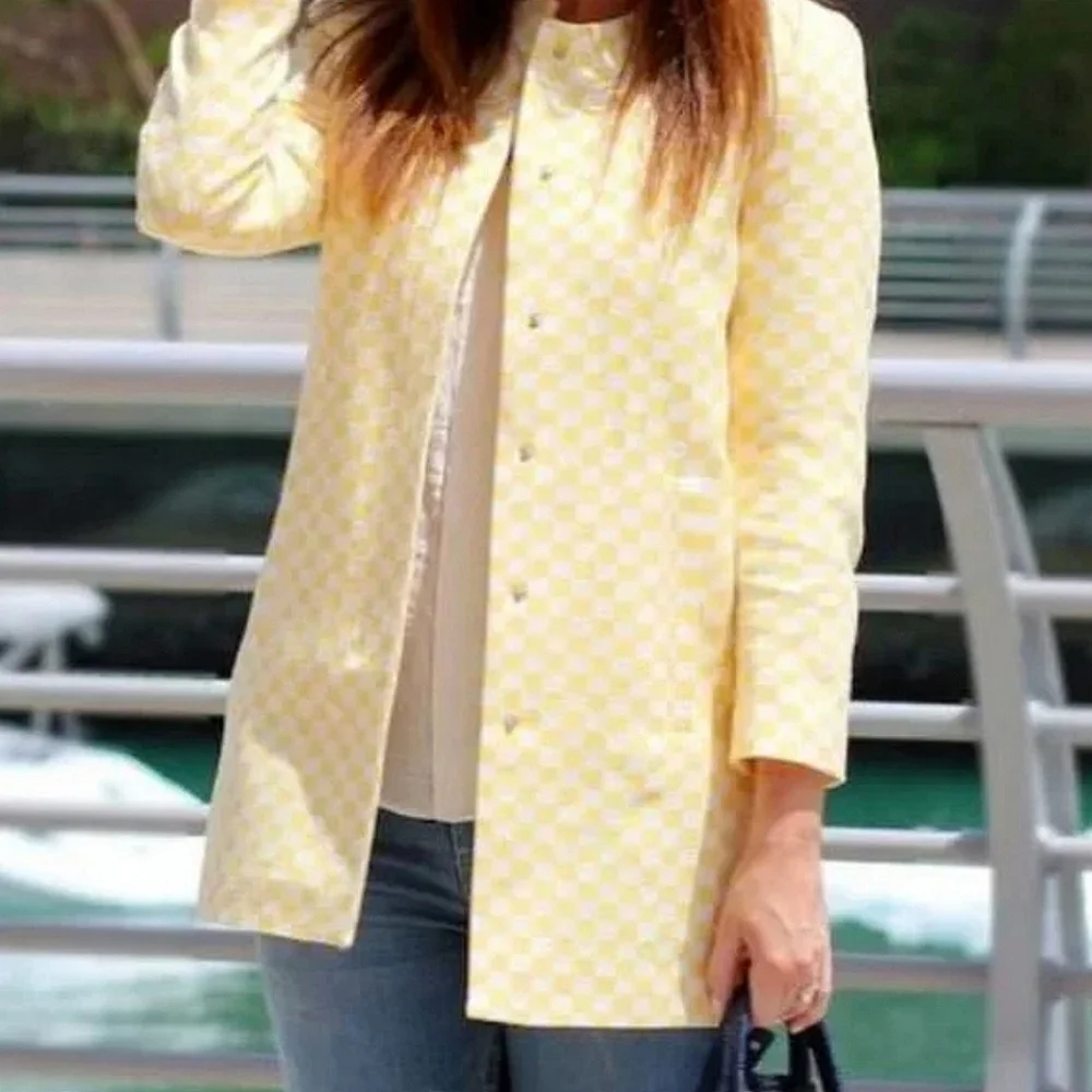 DONATED 03.26 ZARA Checkered Jacket NWT - Picture 15 of 16